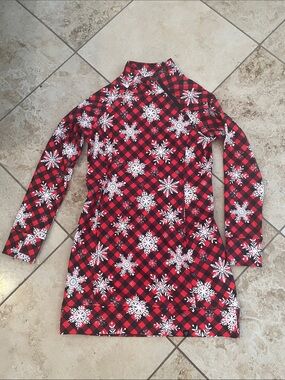Soneven Cozy Holiday Athletic Dress M